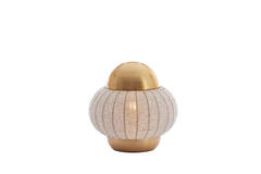 light & living Tafellamp Ø32x33 cm CETARA kralen zilver+brons