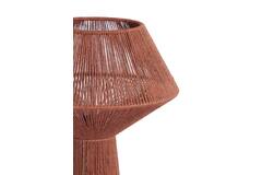 Light & Living Tafellamp Ø36x57 Cm FUGIA Jute Steenrood