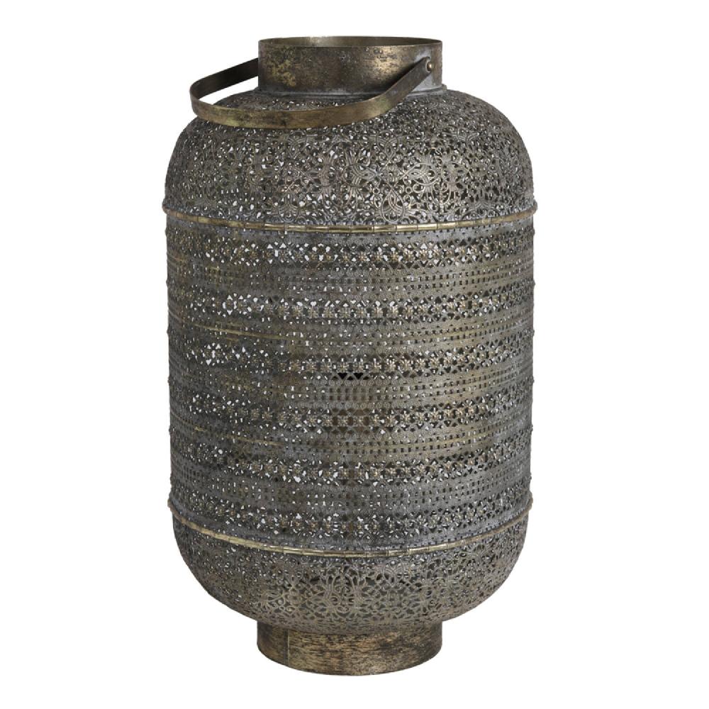 light & living Tafellamp Ø37 5x62 cm UDUPI bruin goud