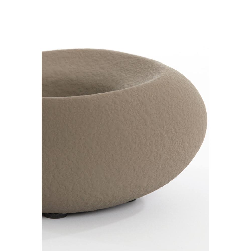 Light & Living Theelicht 16x16x9 Cm ALKA Keramiek Bruin