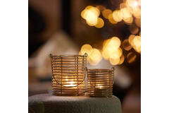 Light & Living Theelicht Ø10x13 Cm OSANA Rotan Naturel