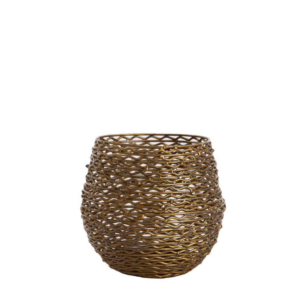 light & living Theelicht Ø10x9 5 cm SABANA antiek brons