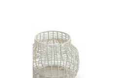 Light & Living Theelicht Ø12x10 Cm VALERY Licht Grijs