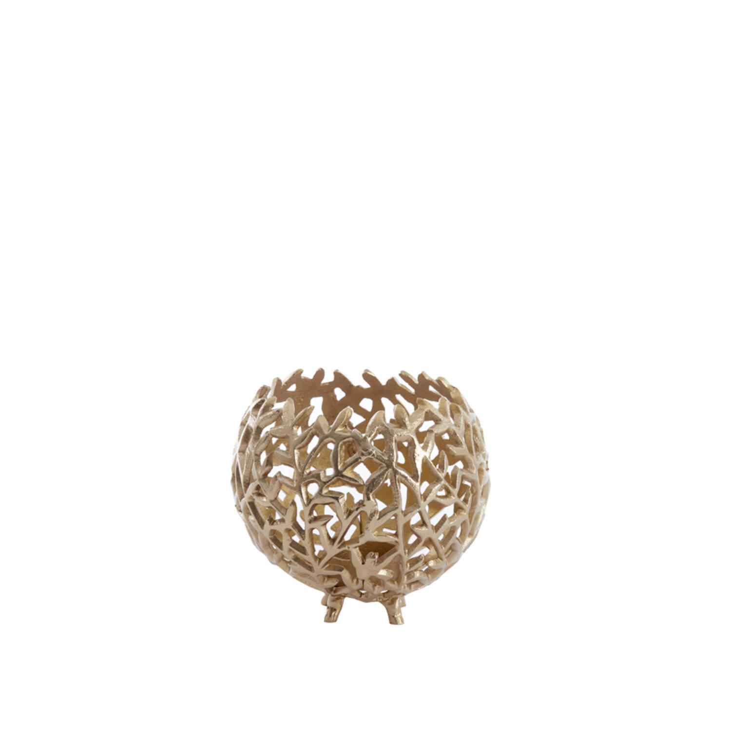 light & living Theelicht Ø15x13 cm FAMARI antiek goud