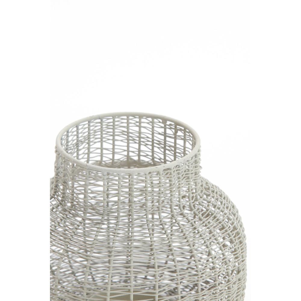 Light & Living Theelicht Ø17x16 Cm VALERY Licht Grijs