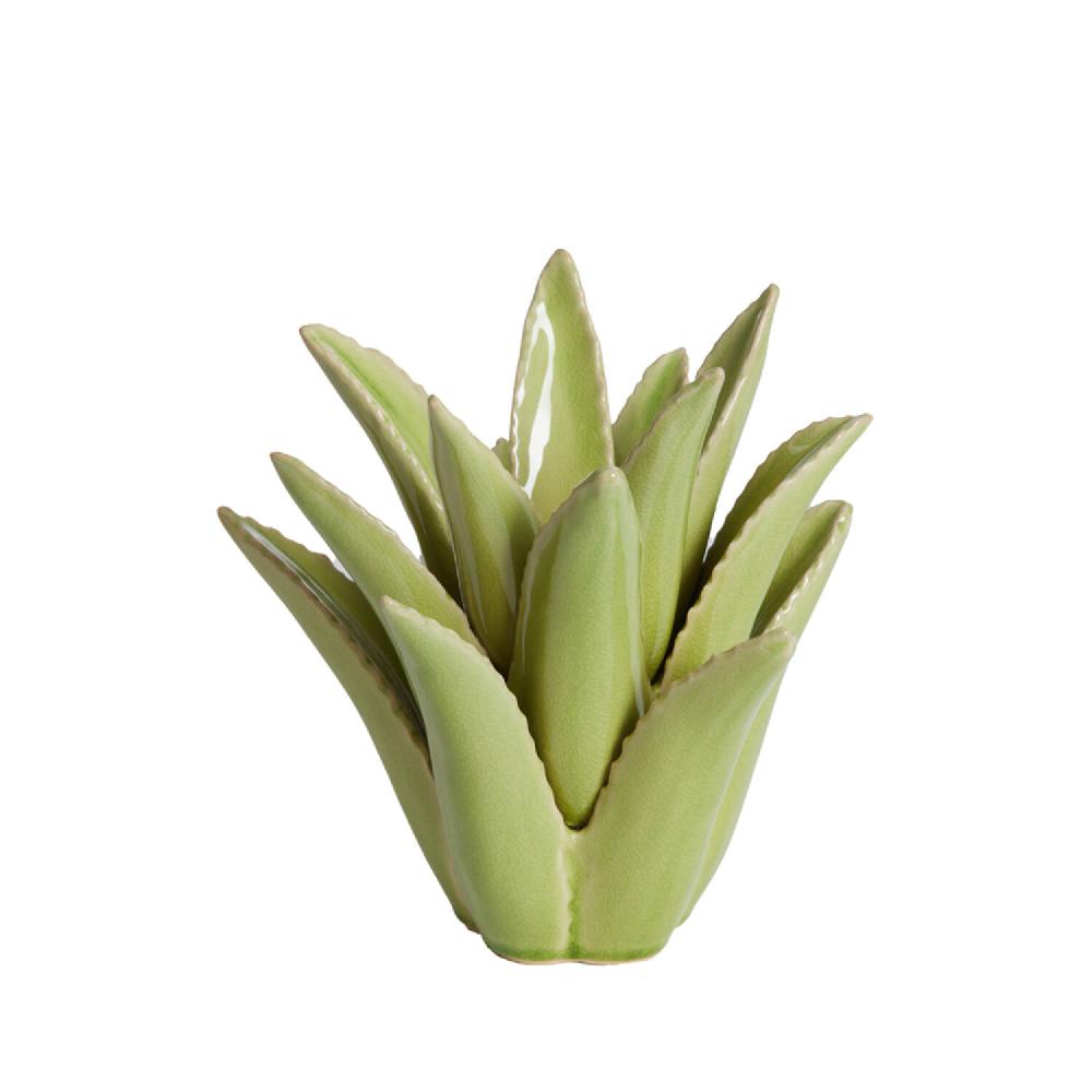 Light & Living Theelicht Ø24 5x23 Cm CACTUS Keramiek Licht Groen