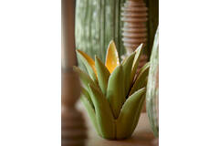 Light & Living Theelicht Ø24 5x23 Cm CACTUS Keramiek Licht Groen