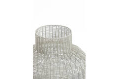 Light & Living Theelicht Ø27x24 Cm VALERY Licht Grijs