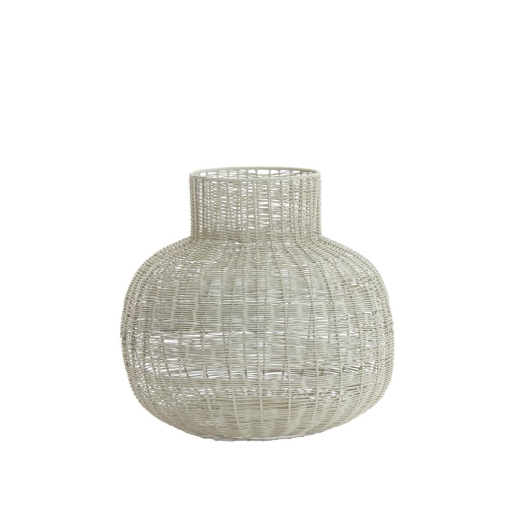 Light & Living Theelicht Ø27x24 Cm VALERY Licht Grijs