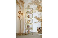 light & living Vaas 20x19 5x15 5 cm KEIKI keramiek zand