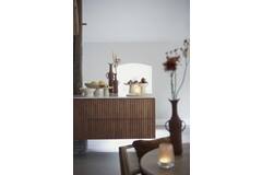 Light & Living Vaas Deco 17x11x50 5 Cm ANCONI Steenrood