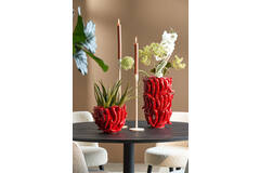 Light & Living Vaas Deco 25 5x24 5x20 5 Cm PEPPER Keramiek Rood
