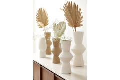 Light & Living Vaas Deco 30 5x15 5x40 5 Cm CIARA Keramiek Crème