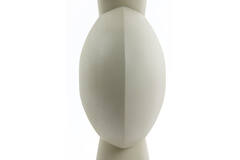 Light & Living Vaas Deco 31x20x60 Cm KAVANDU Licht Grijs