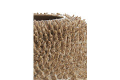 Light & Living Vaas Deco 33x32x47 5 Cm SANGKU Keramiek Taupe