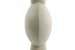 Light & Living Vaas Deco 47x26x100 Cm KAVANDU Licht Grijs