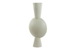 Light & Living Vaas Deco 47x26x100 Cm KAVANDU Licht Grijs