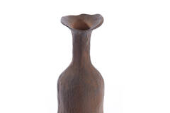Light & Living Vaas Deco 9x8x40 Cm TEODORA Donker Bruin