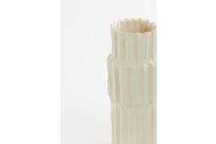 Light & Living Vaas Deco Ø14 5x36 Cm LONGA Keramiek Crème