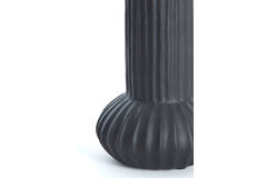 Light & Living Vaas Deco Ø15x21 Cm FEYO Keramiek Zwart