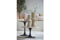 Light & Living Vaas Deco Ø18 5x40 5 Cm AYLA Keramiek Bruin