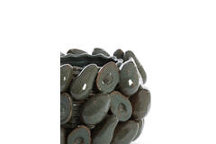 Light & Living Vaas Deco Ø31 5x23 Cm AVOCADO Keramiek Bruin+groen