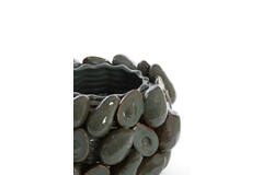 Light & Living Vaas Deco Ø31 5x23 Cm AVOCADO Keramiek Bruin+groen