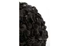 Light & Living Vaas Deco Ø47 5x30 Cm PHYLIA Mat Zwart