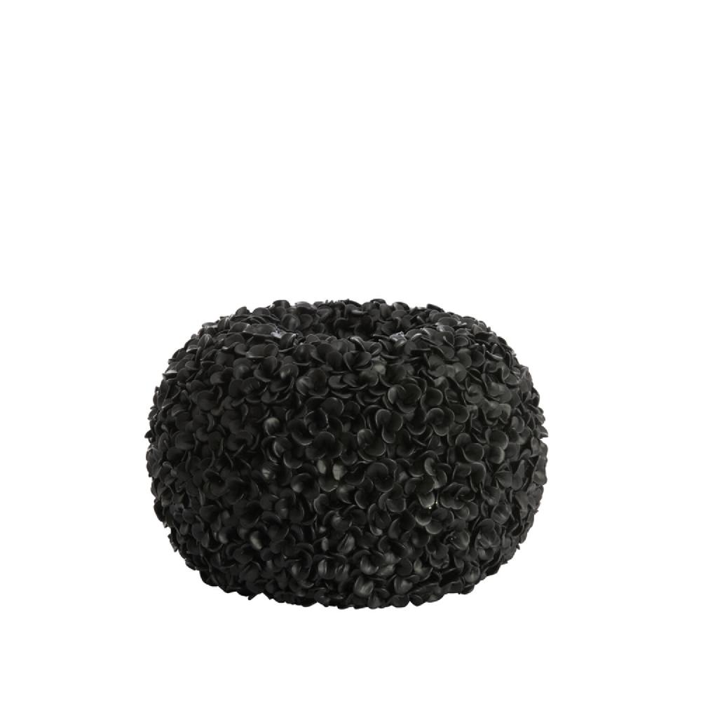 light & living Vaas deco Ø47 5x30 cm PHYLIA mat zwart