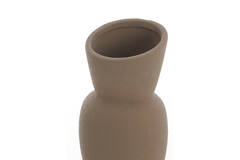 Light & Living Vaas Ø14 5x37 5 Cm ARAM Keramiek Bruin