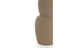 Light & Living Vaas Ø14 5x37 5 Cm ARAM Keramiek Bruin