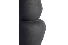 Light & Living Vaas Ø14 5x37 5 Cm ARAM Keramiek Zwart