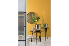 Light & Living Vaas Ø18 5x17 5 Cm WADI Glas Steenslag Amber