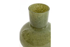 Light & Living Vaas Ø18x28 5 Cm HALLEY Glas Olijf Groen