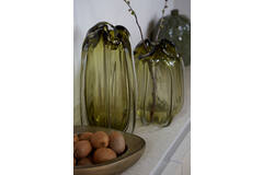 Light & Living Vaas Ø21x38 Cm MURELA Glas Olijf Groen
