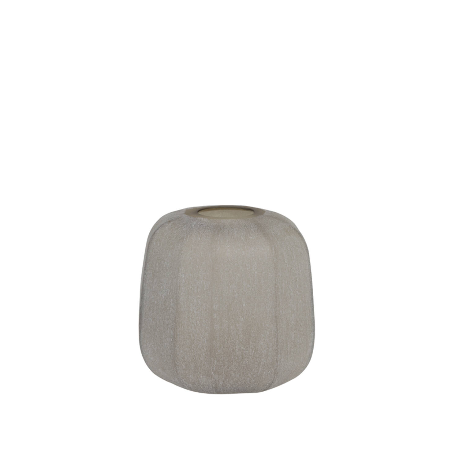 light & living Vaas Ø23x24 cm PACENGO glas licht bruin