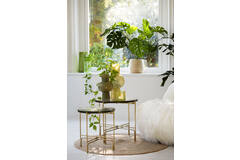 Light & Living Vaas Ø23x40 Cm HALLEY Glas Olijf Groen