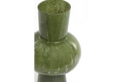 Light & Living Vaas Ø23x40 Cm HALLEY Glas Olijf Groen