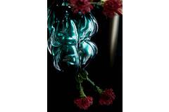 light & living Vaas Ø24 5x22 cm MURELA glas turquoise