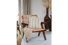 Light & Living Vaas Ø30x100 Cm IMANO Glas Glans Donker Bruin