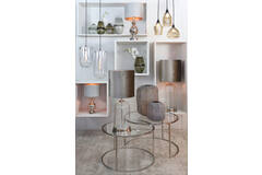 Light & Living Vaas Ø33x42 Cm PACENGO Glas Licht Bruin