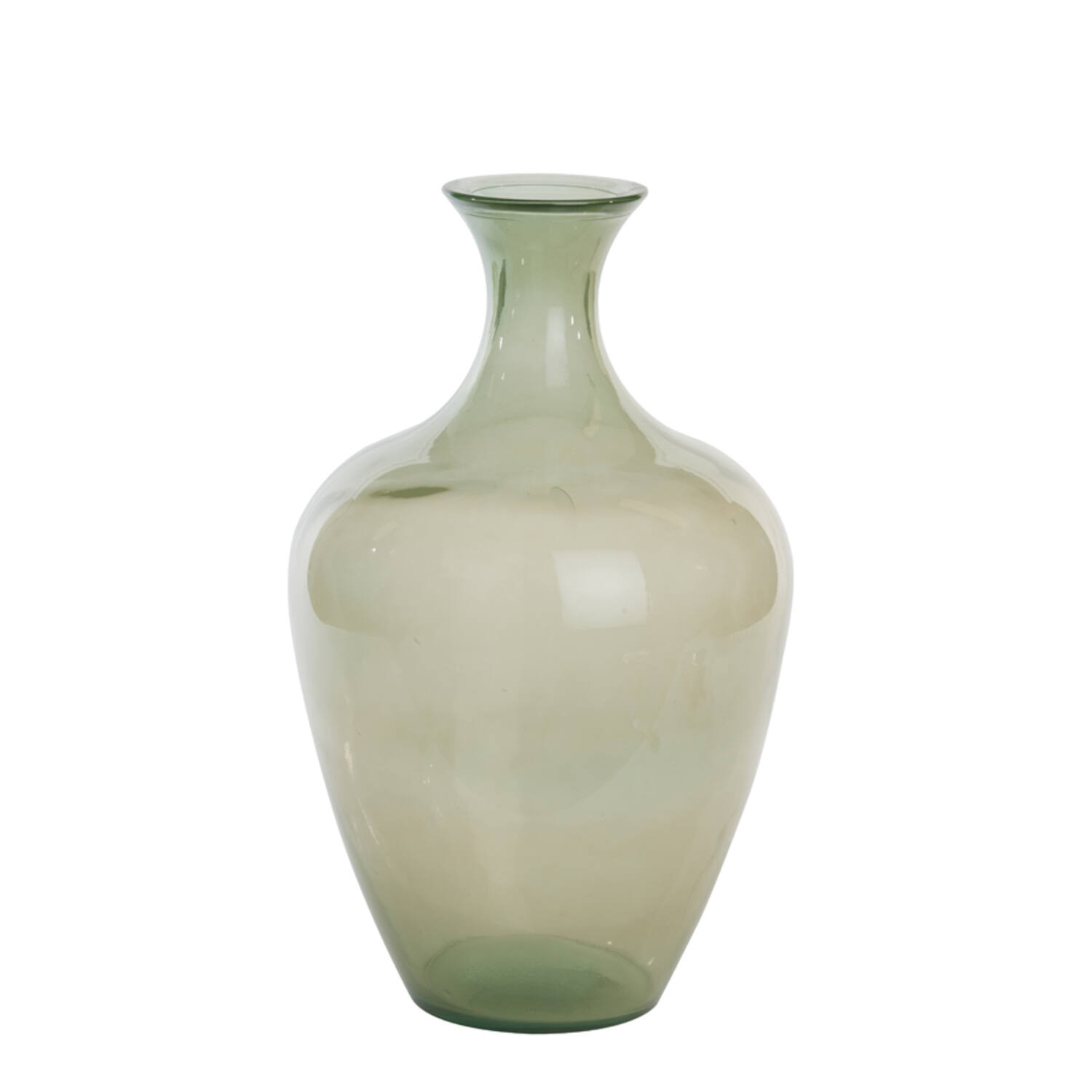 light & living Vaas Ø40x65 cm RUBRA glas melk licht geel