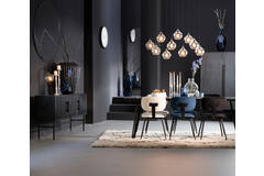 Light & Living Vloerkleed 300x200 Cm XAMURI Naturel-zwart