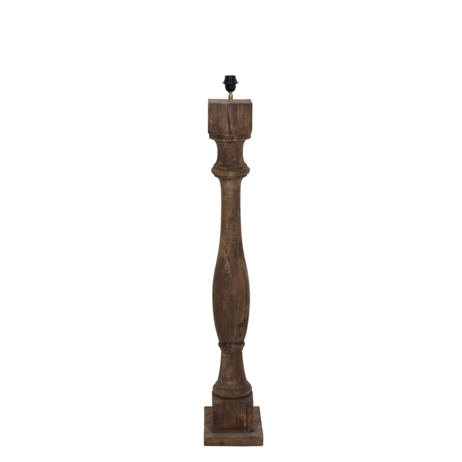 light & living Vloerlamp 23x23x125 cm ROBBIA hout donker bruin