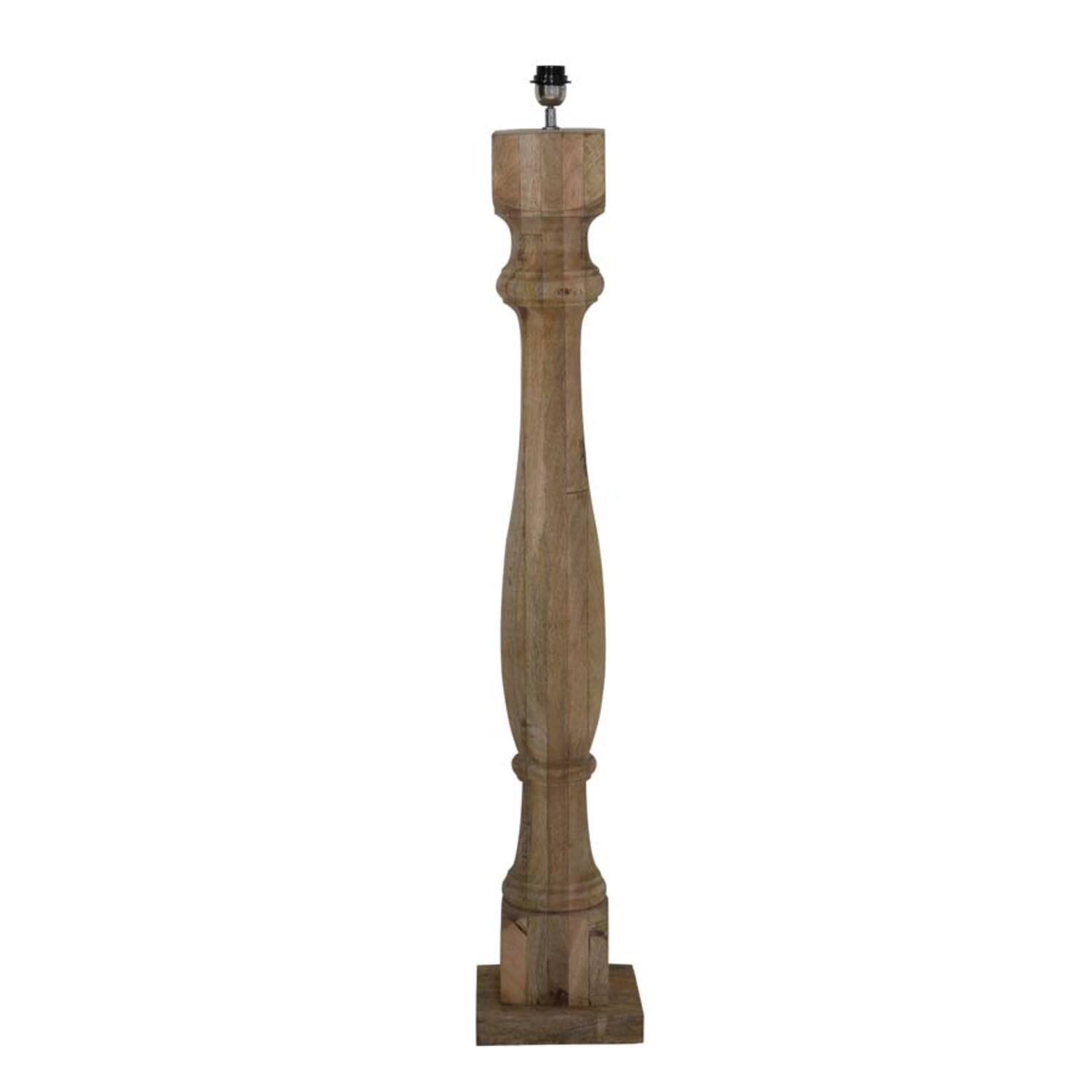 light & living Vloerlamp 23x23x125 cm ROBBIA hout naturel