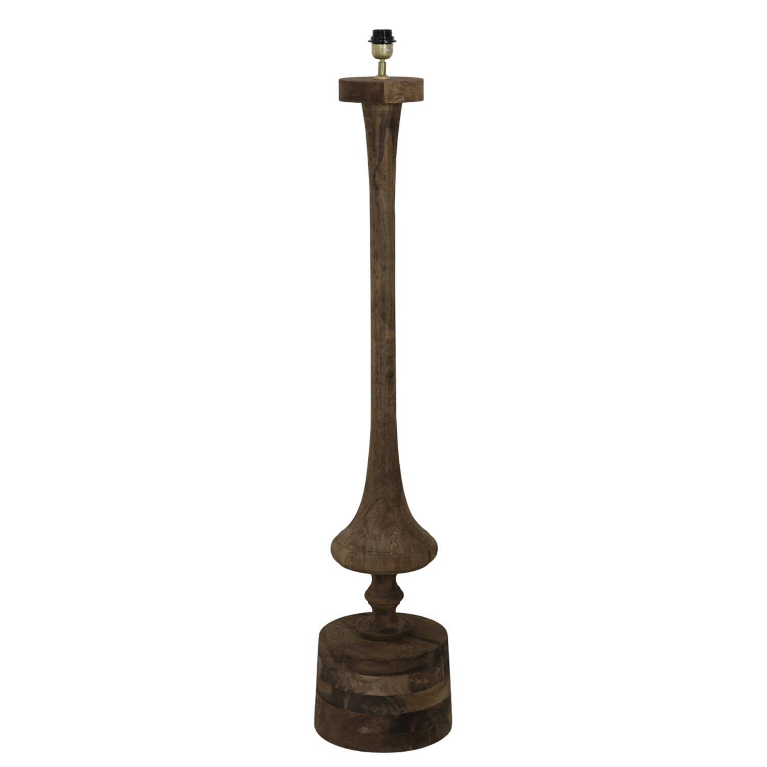 light & living Vloerlamp 29x29x135 cm RONIN hout donker bruin