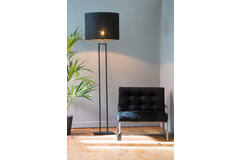Light & Living Vloerlamp 30x15x141 Cm SHIVA Mat Zwart
