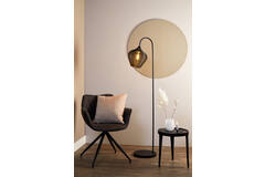 Light & Living Vloerlamp 35x30x160 Cm ALVARO Mat Zwart