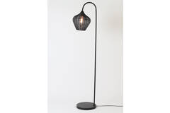 Light & Living Vloerlamp 35x30x160 Cm ALVARO Mat Zwart