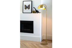Light & Living Vloerlamp 37x30x155 Cm METTE Antiek Brons